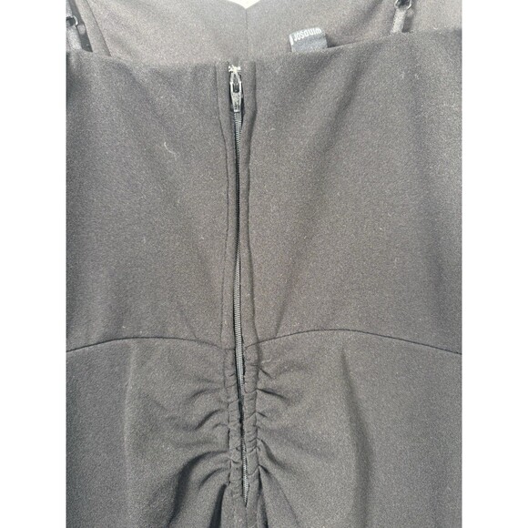 Windsor Women’s Size Small Formal Dress High Slit Black Strap Dress - Picture 7 of 16